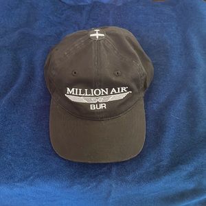 Million Air Baseball Cap Black